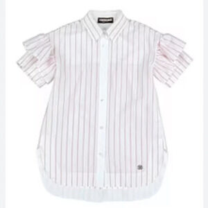 Roberto Cavalli Junior Spellout Shirt Dress